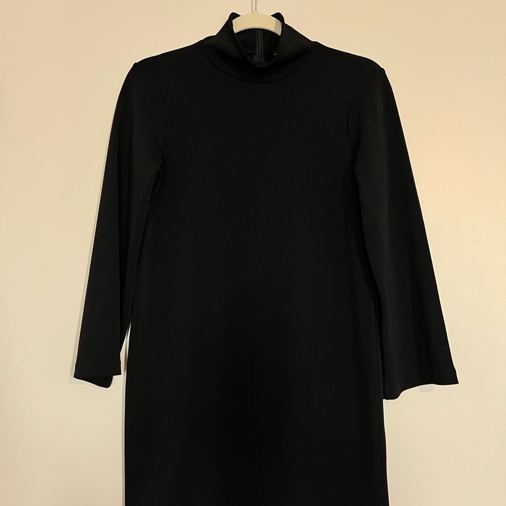Club Monaco Elegant Black Turtleneck Dress